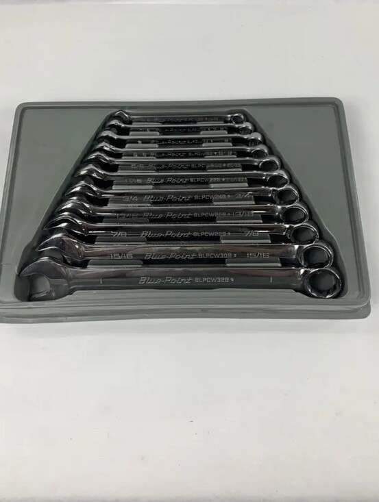 Blue Point By Snap-On Other - Blue-Point By Snap-On Chrome Combination Standard Wrench Set (3/8"to 1")
